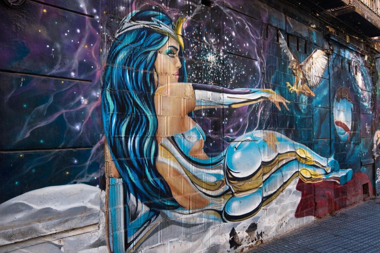 マラガStreet Art Fantasy 1アパートメント エクステリア 写真